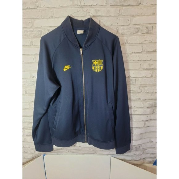 Nike Other - Nike L Mens Navy Blue Football‎ Club Barcelona FCB